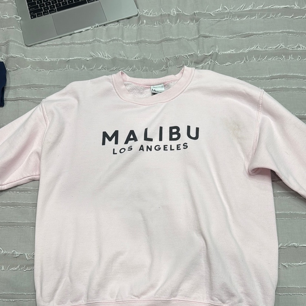 Pink Malibu Los Angeles Sweatshirt